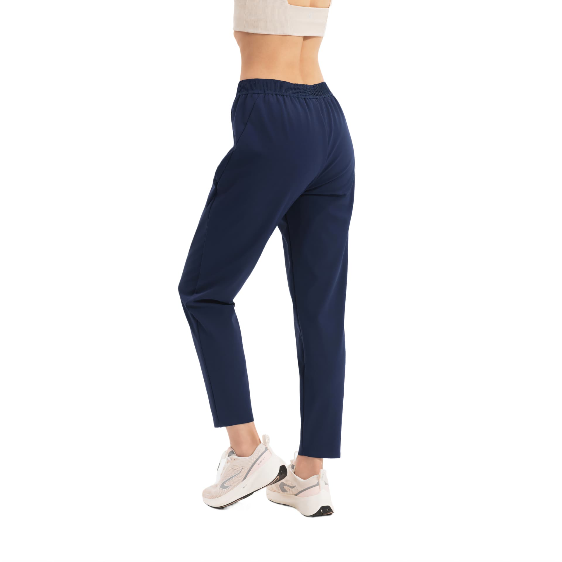 DECATHLON Серый Синий Женские Флисовые Штаны - изображение 3