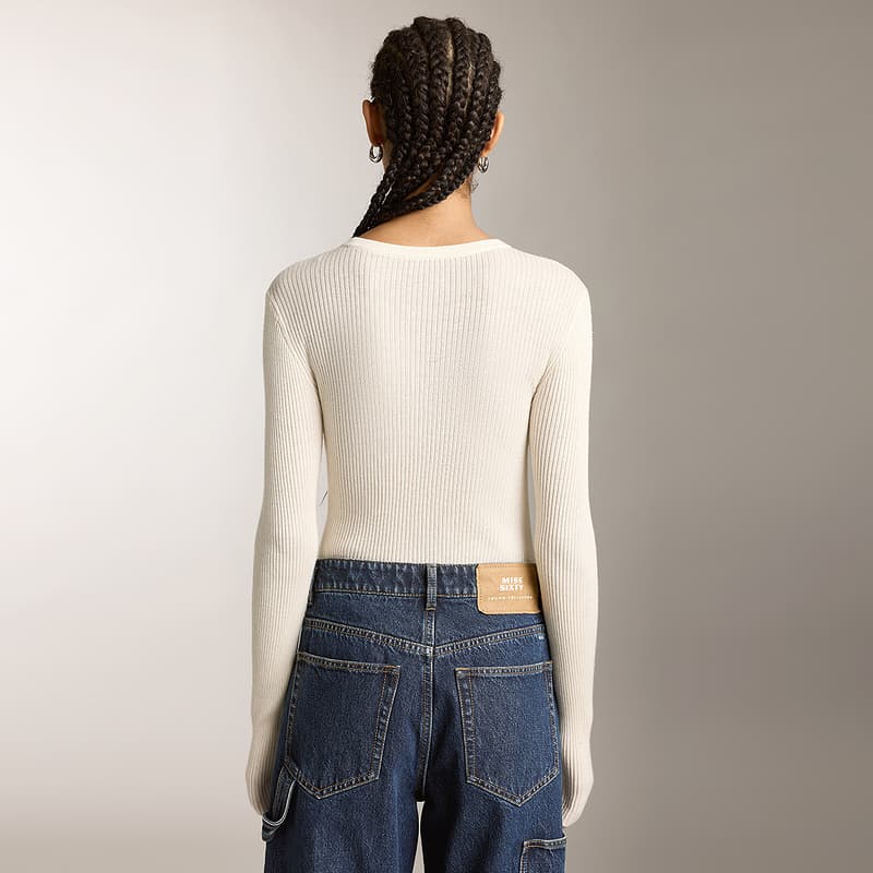 Кофта Miss Sixty Slim Fit Long Sleeve Sweater - изображение 4