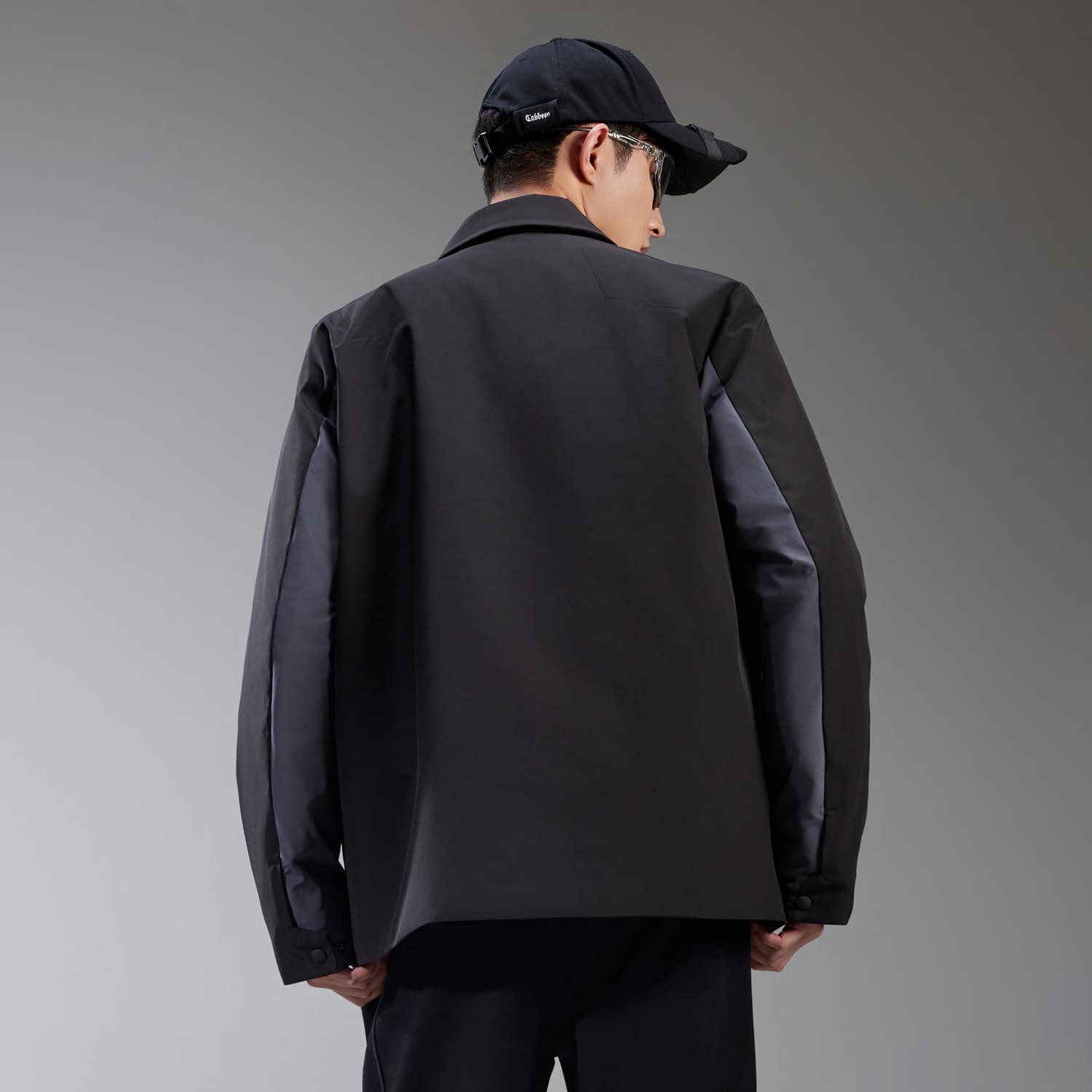 Куртка Cabbeen Charcoal Black 01 Мужские Куртки - изображение 5