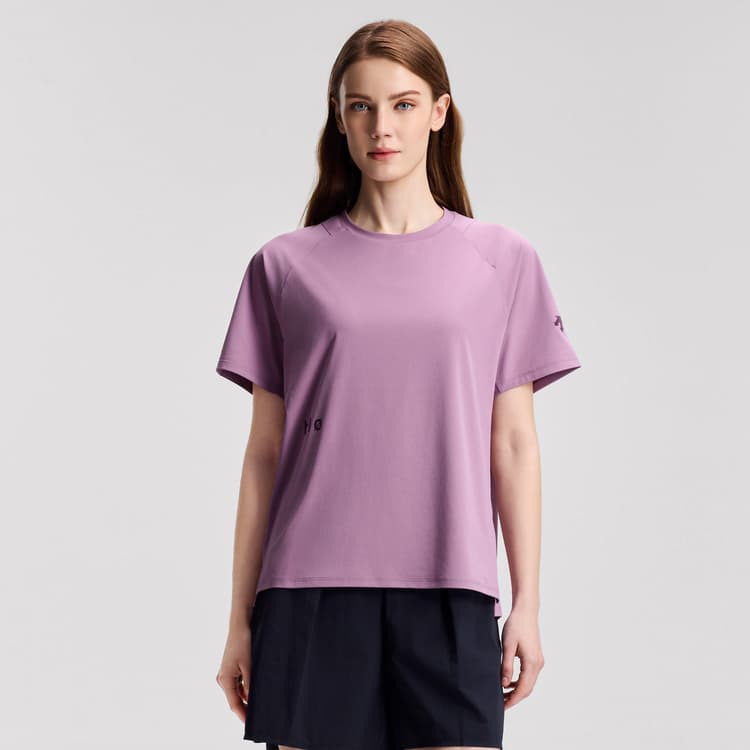 Футболка DESCENTE WOMENS BLEU T — фото 2