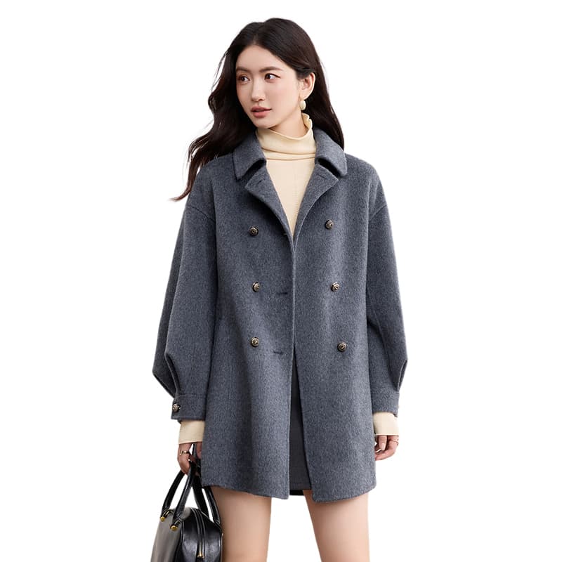 SENTUBILA Dark Gray Women's Coat SENTUBILA Темно-серый женский пальто - изображение 4