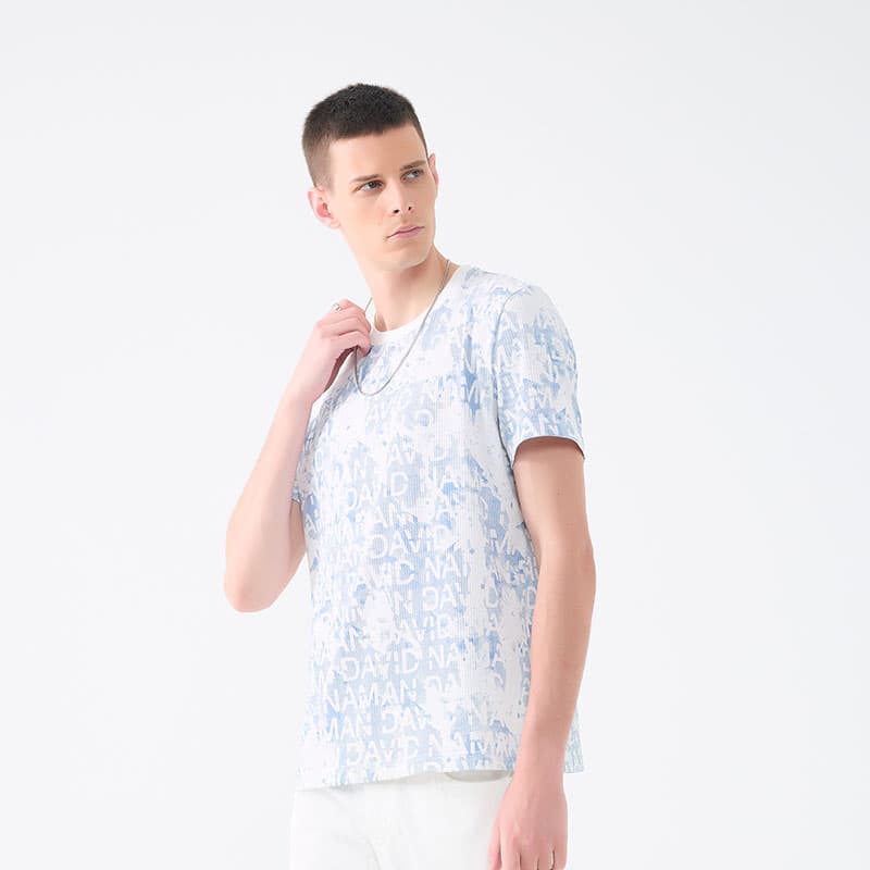 Футболка DAVID NAMAN SS24 LogoT - изображение 8