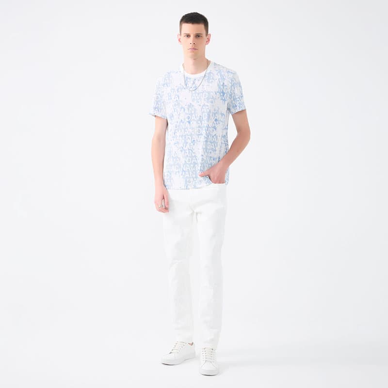 Футболка DAVID NAMAN SS24 LogoT - изображение 10
