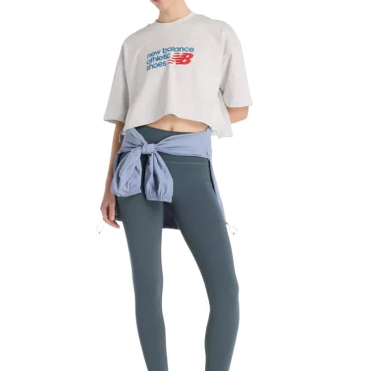 Футболка New Balance Athletics Premium T-Shirt Grey - изображение 4