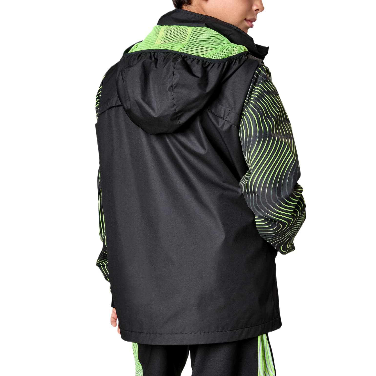 DECATHLON Черный Неоново-желтый Kids Куртки - изображение 2