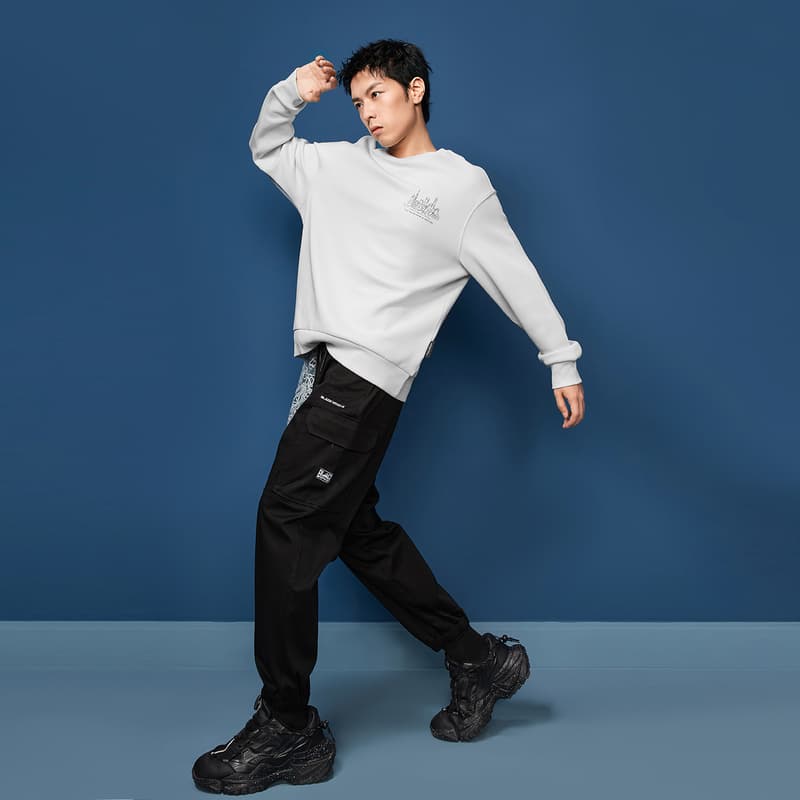 Кофта HLA JEANS Letter Print Sweatshirt - изображение 4