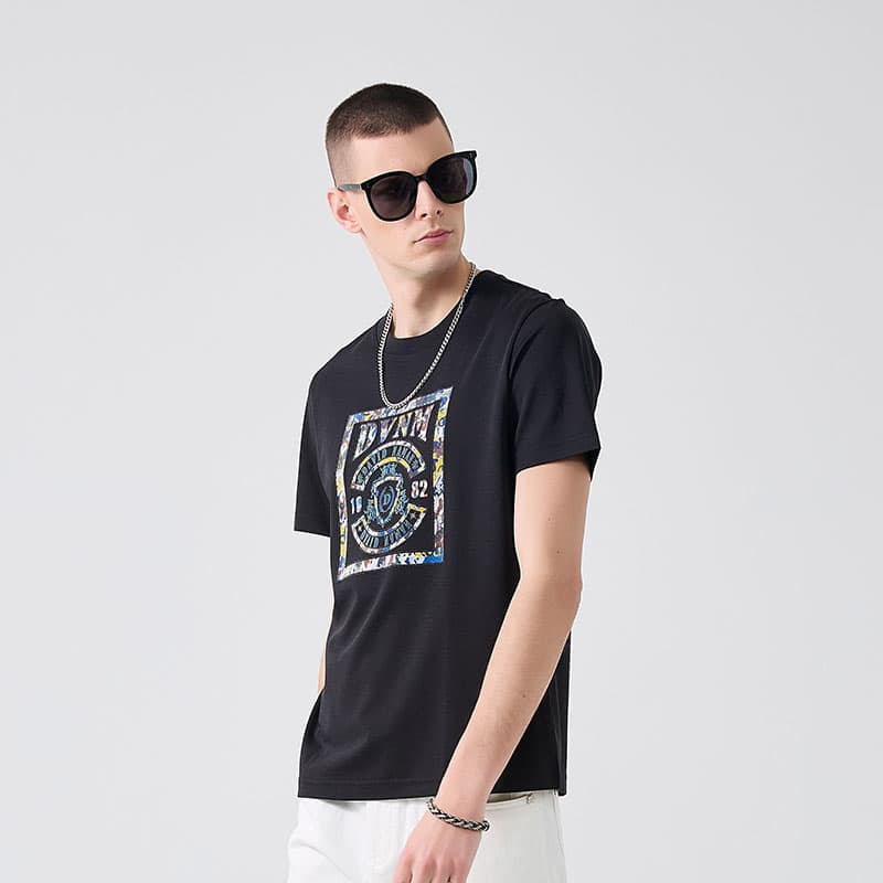 Футболка DAVID NAMAN SS24 LogoT - изображение 8