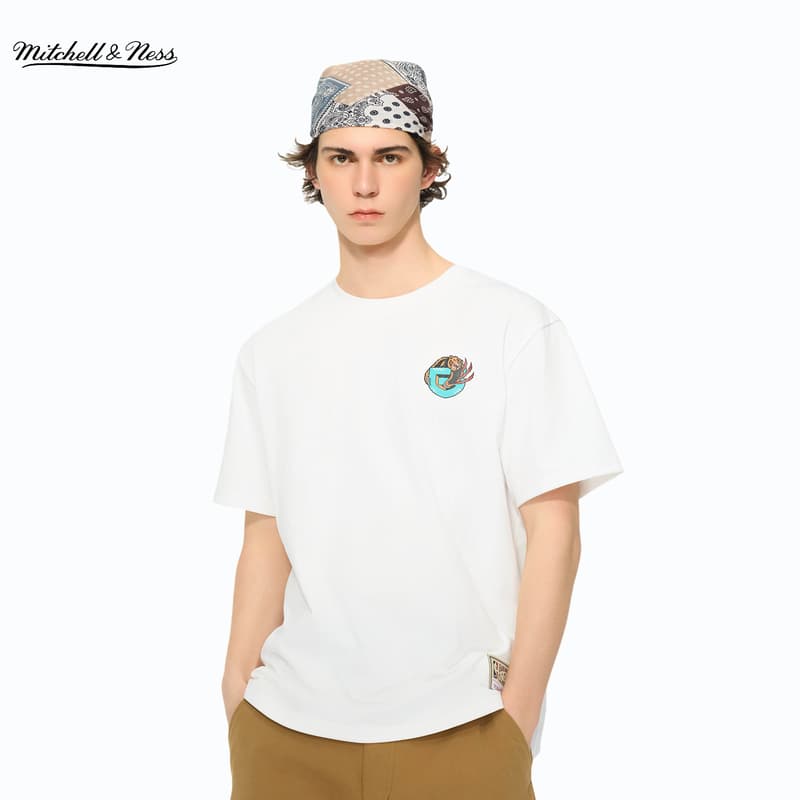 Футболка Mitchell Ness NBA logo T - изображение 4