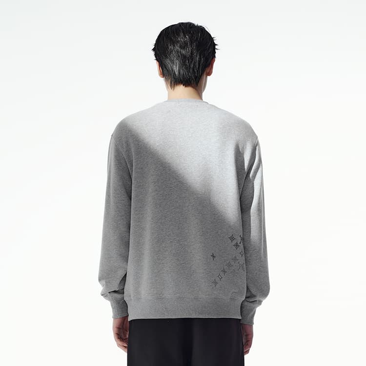Кофта PEACEBIRD MEN Star Print Sweatshirt - изображение 5