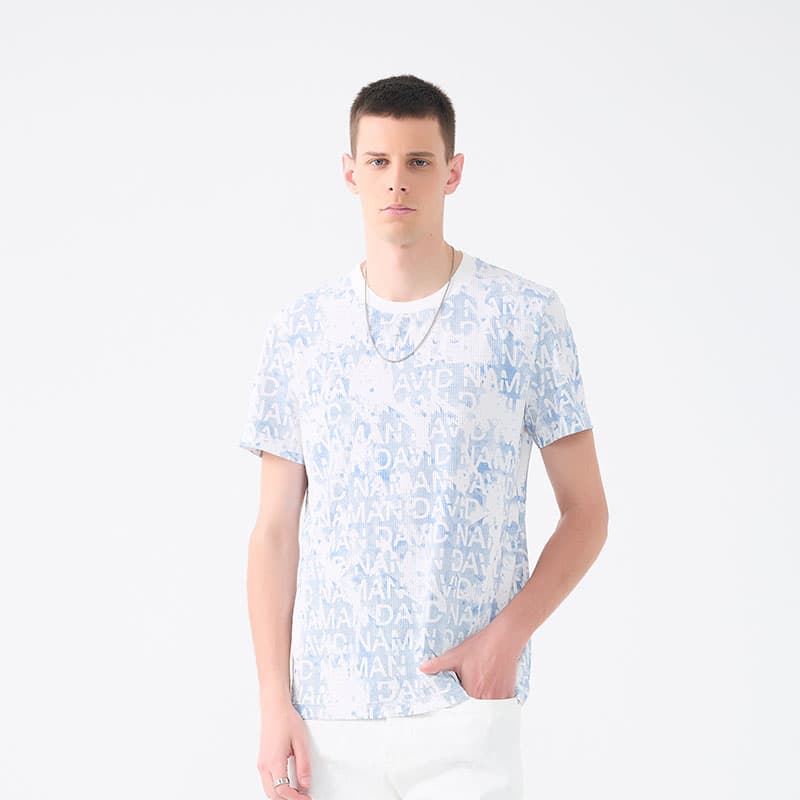 Футболка DAVID NAMAN SS24 LogoT - изображение 6