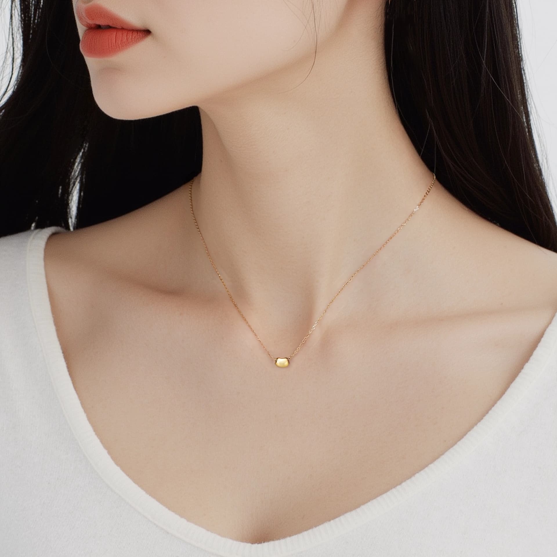Ожерелье Tiffany & Co. Elsa Peretti Pea Necklace - изображение 4