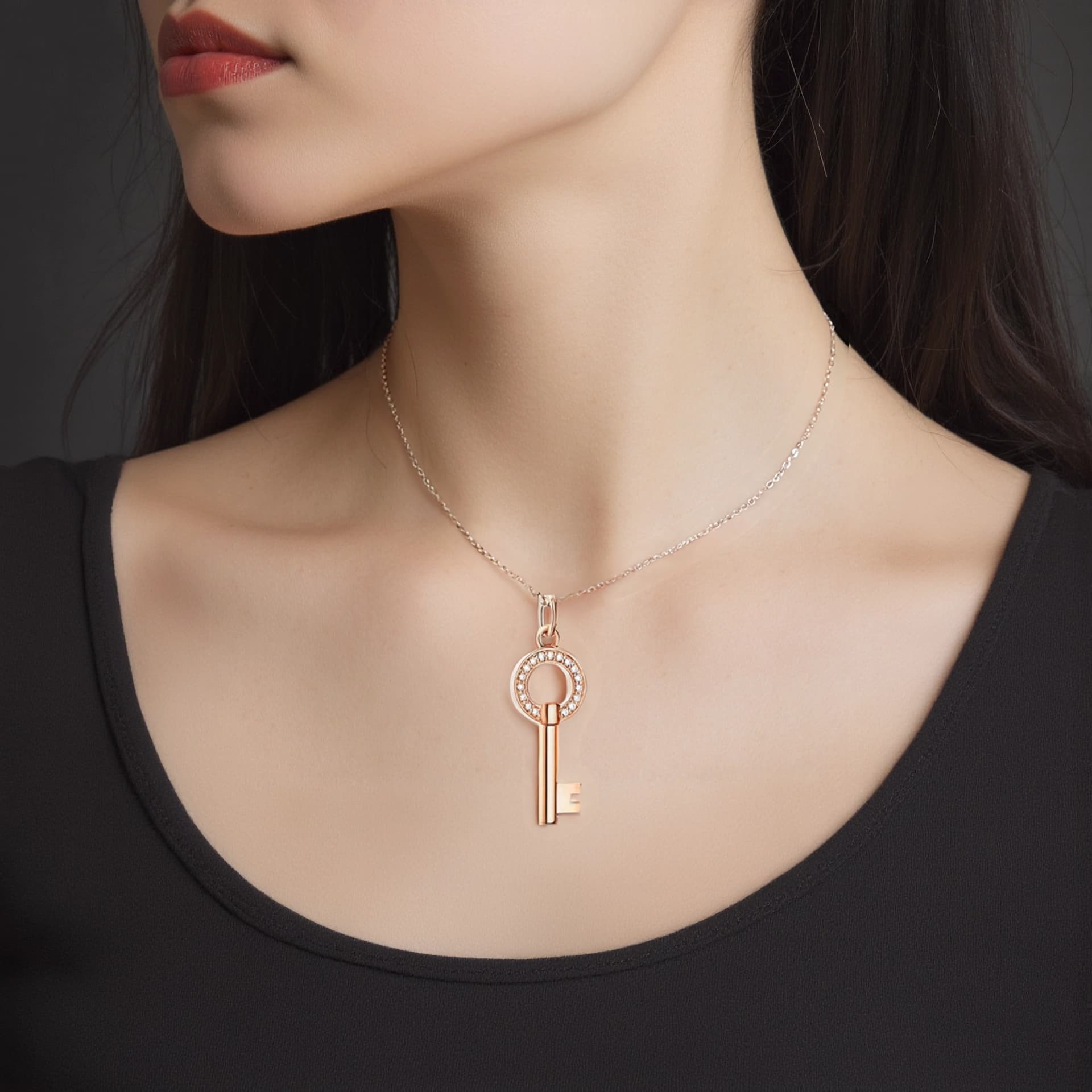 Ожерелье Tiffany & Co. Modern Keys Pendant - изображение 3