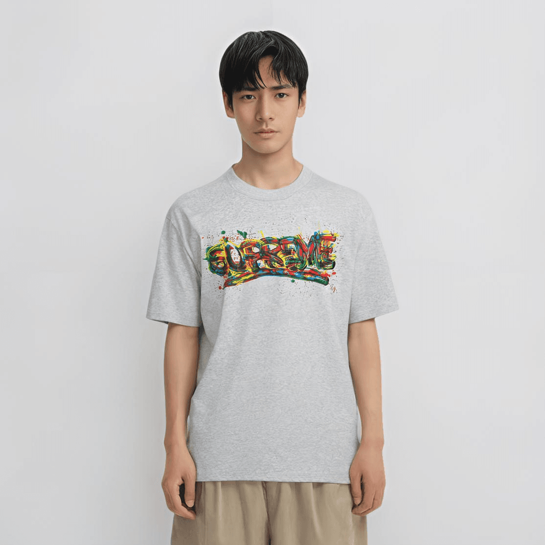 Футболка Supreme SS20 Week 1 Paint Logo Tee LogoT - изображение 2