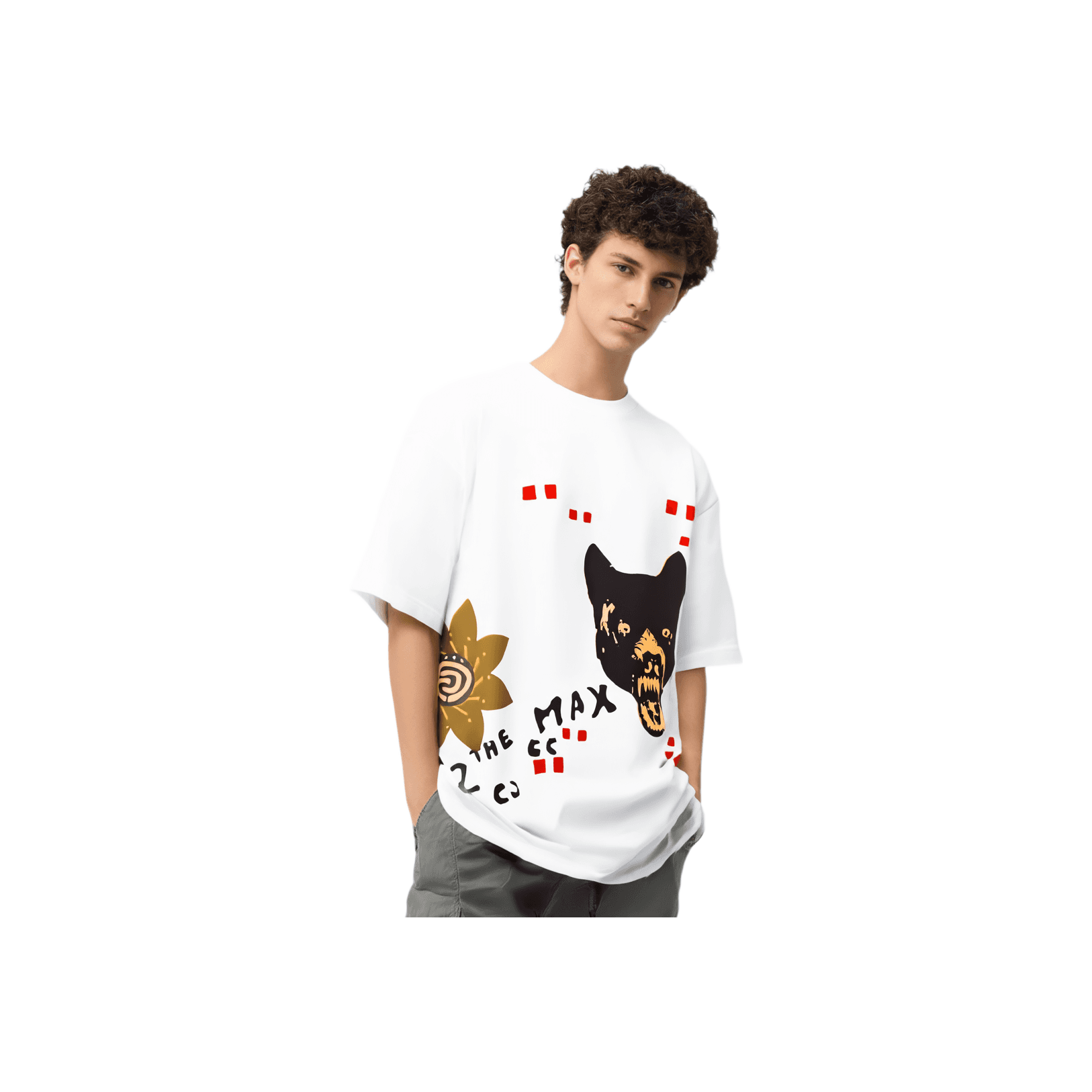Футболка Travis Scott Cactus Jack WOLF Tee T - изображение 1