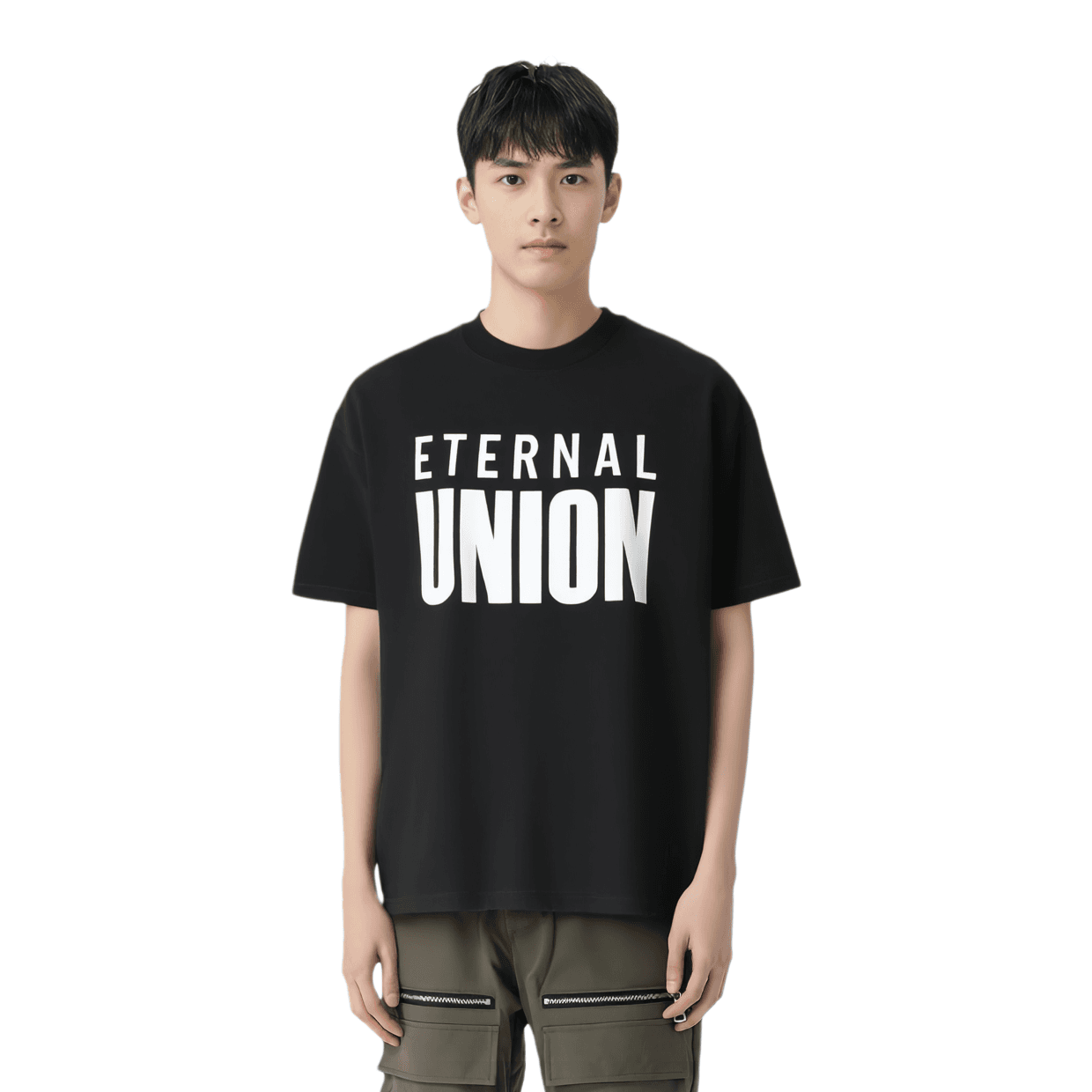 Футболка Fear of God x Union Eternal SS Tee Black - изображение 3