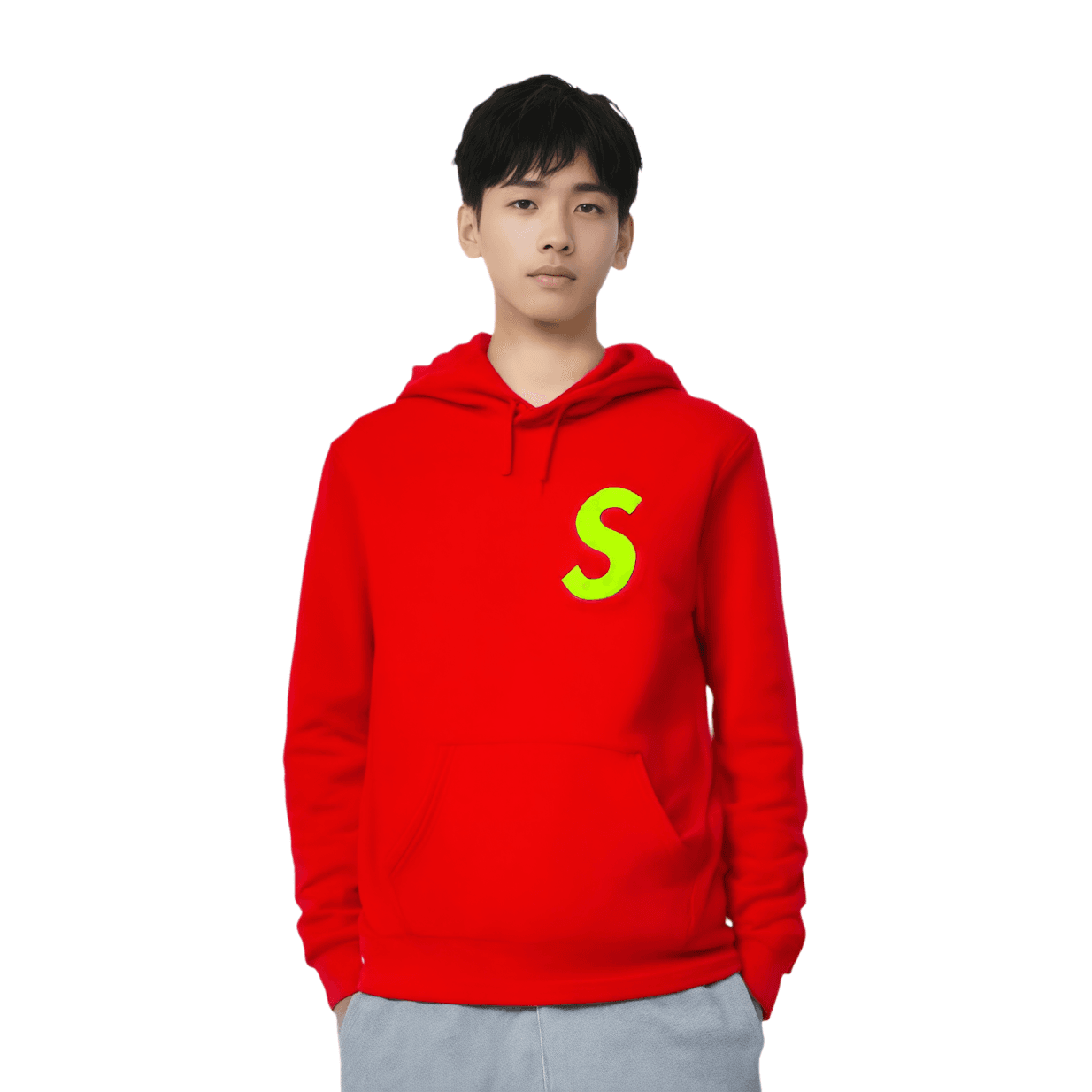 Кофта Supreme FW19 Week 2 S Logo Hooded Sweatshirt - изображение 2