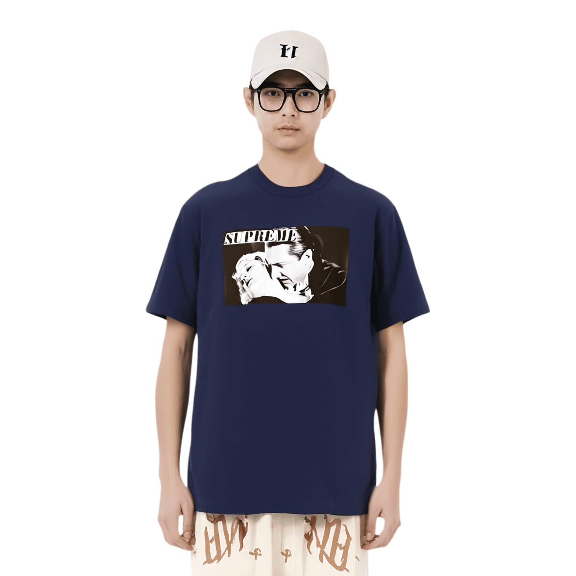 Футболка Supreme SS19 Bela Lugosi Tee Navy - изображение 2