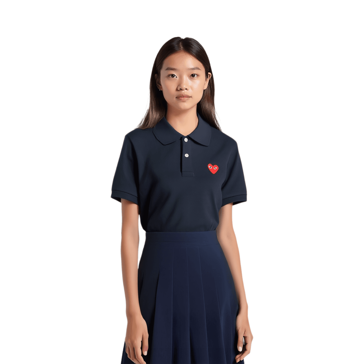 CDG Play Navy Polo - изображение 4