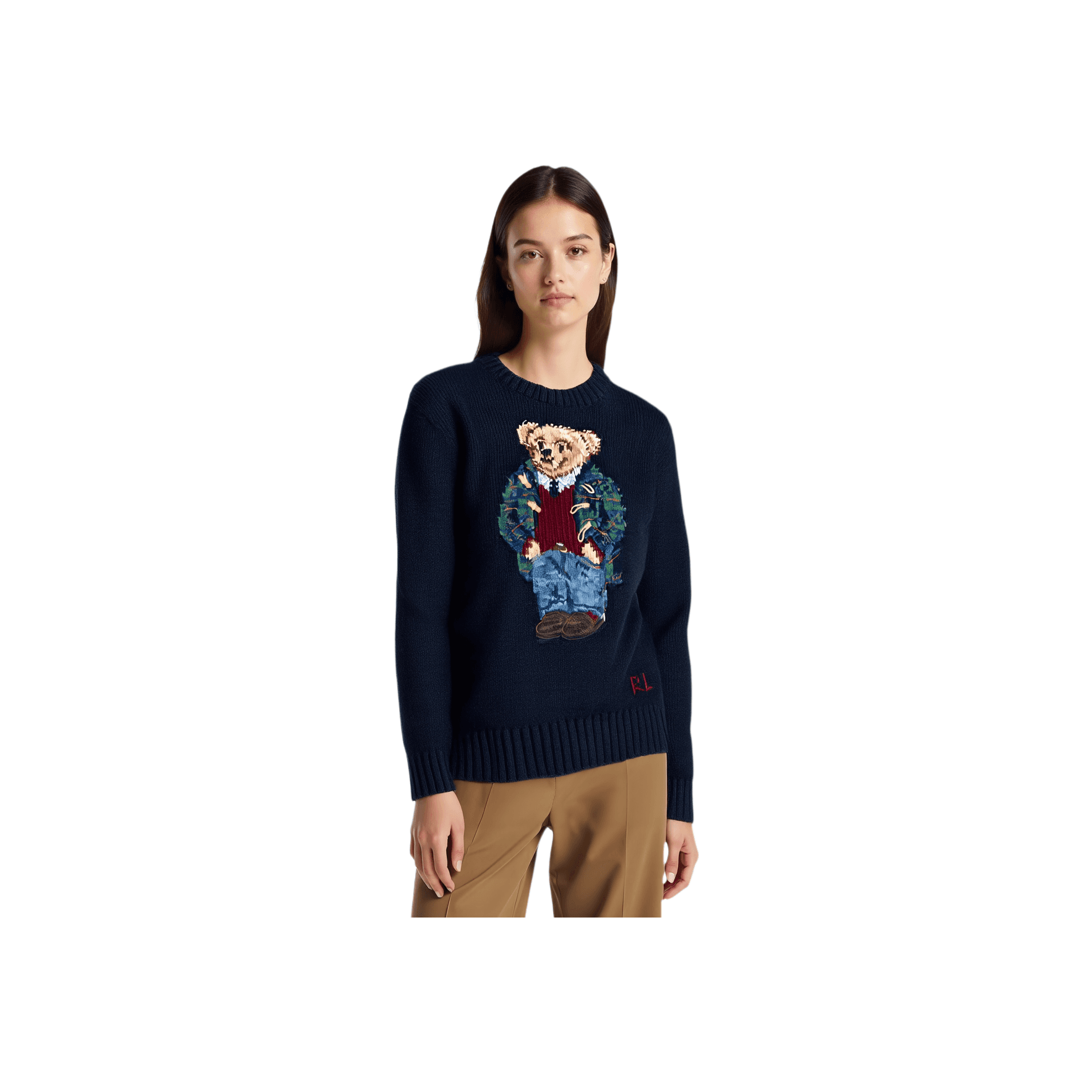 Кофта Polo Ralph Lauren Polo Bear Трикотаж Стандартный размер Женские Морской синий - изображение 1