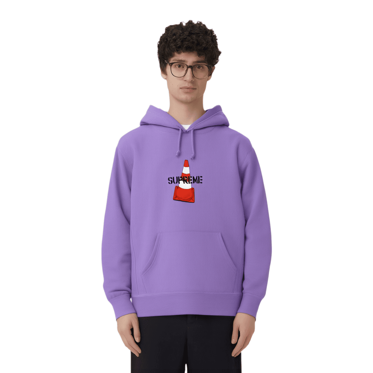 Кофта Supreme FW19 Week 1 Cone Hooded Sweatshirt - изображение 3