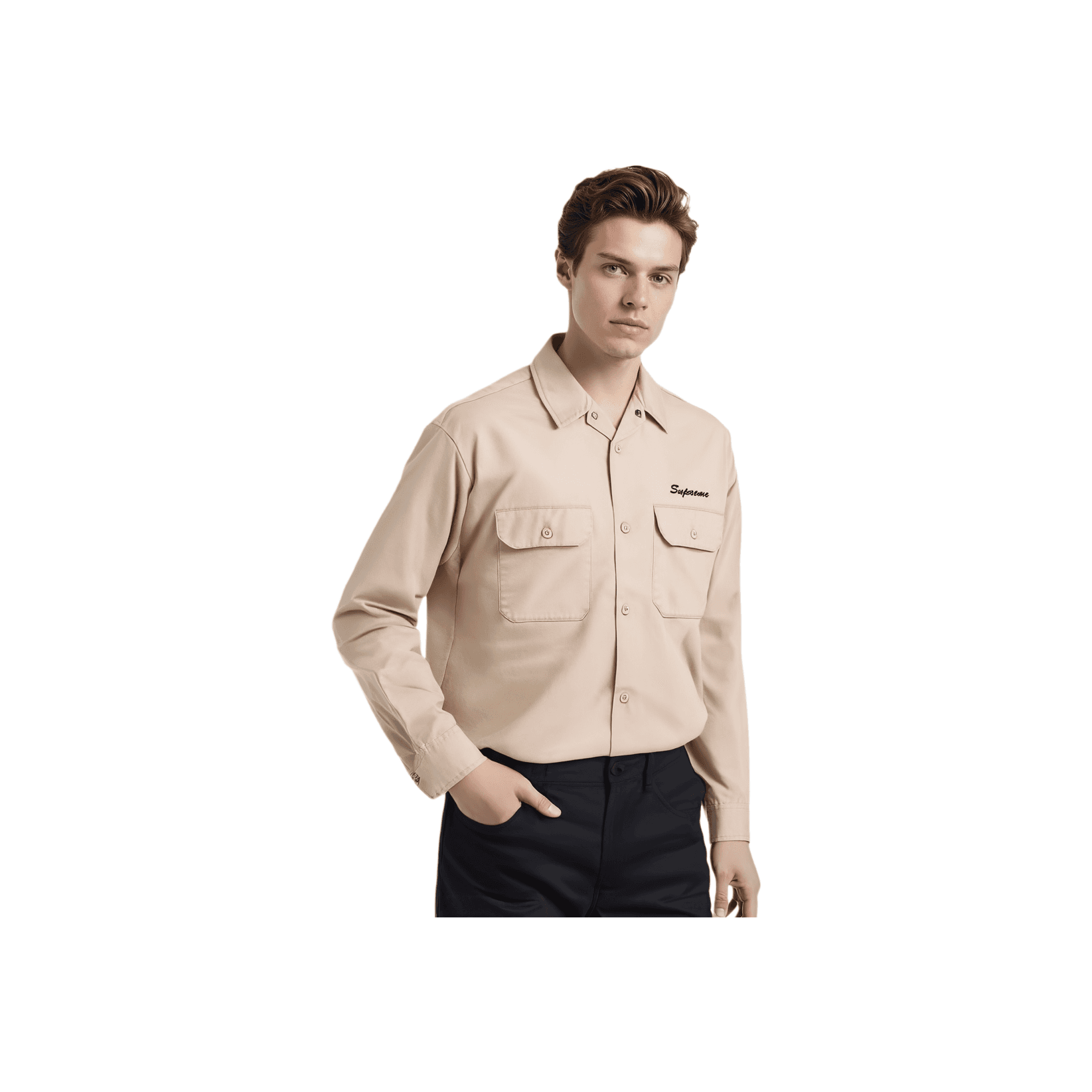 Рубашка Supreme SS24 WEEK11 OUR LADY WORK SHIRT - изображение 1