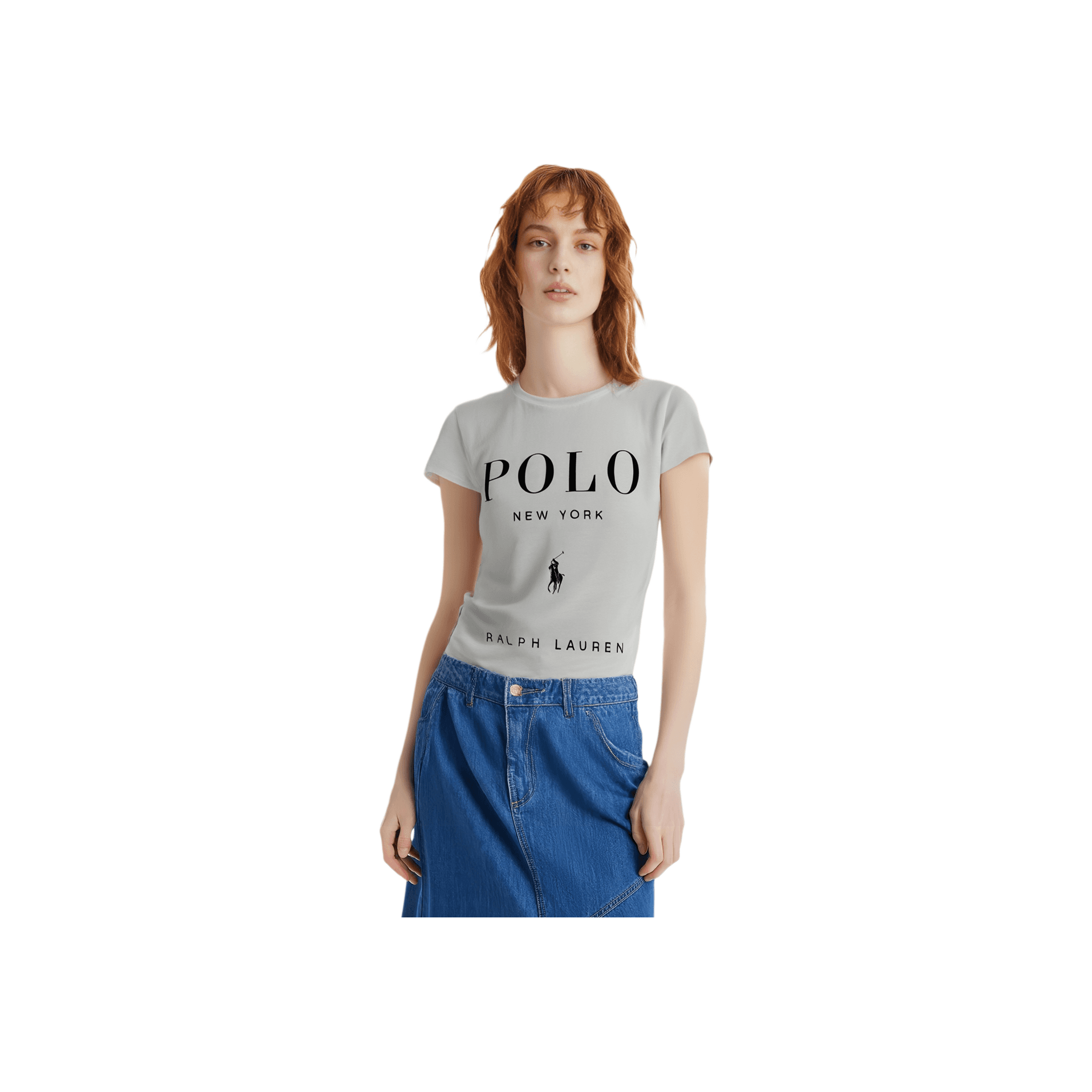 Футболка Polo Ralph Lauren Футболка Women's White Стандартный размер - изображение 1