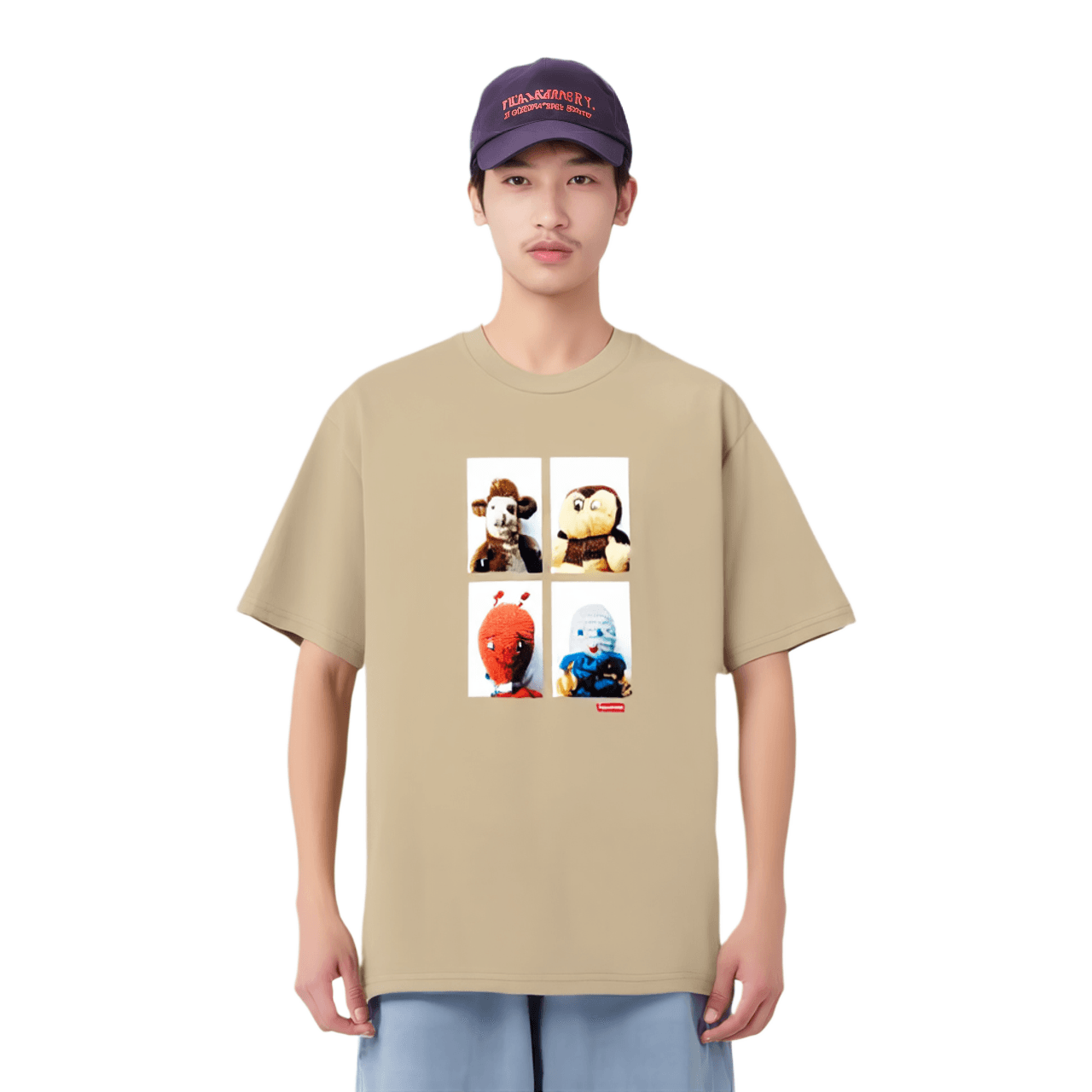Футболка Supreme FW18 Mike Kelley AhhYouth! Tee Clay - изображение 3