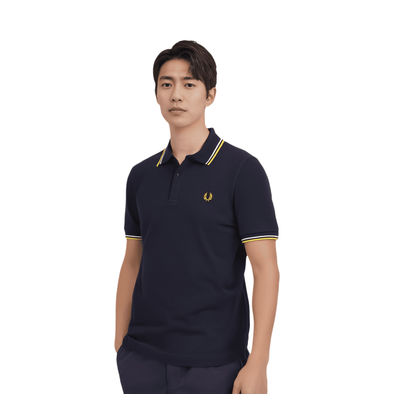 Поло Fred Perry Polo Shirt Navy - изображение 2