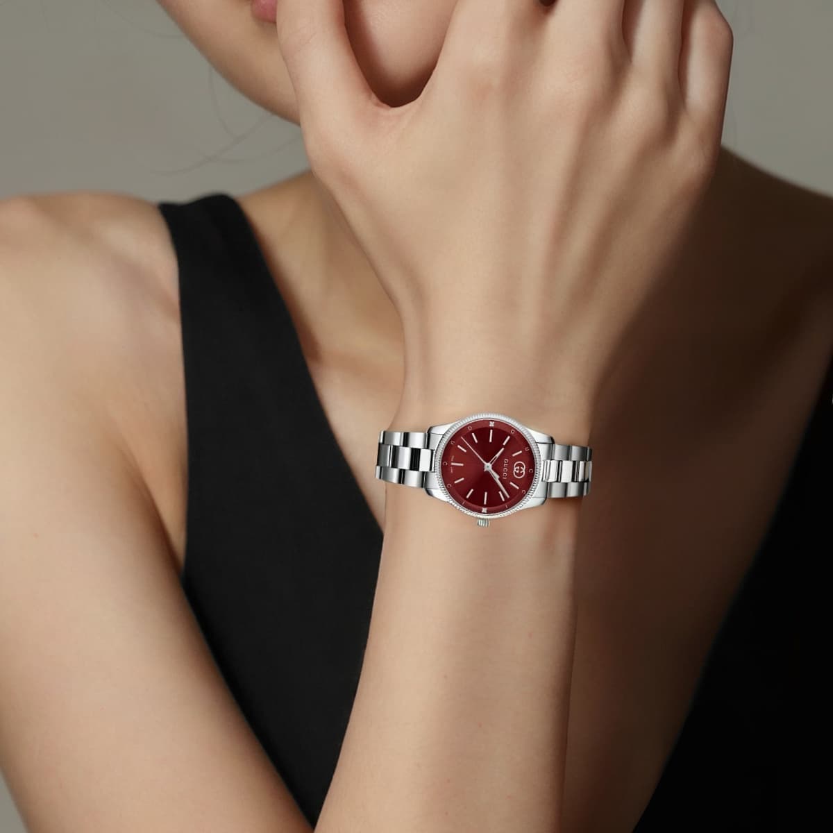 Механические часы Gucci G-Timeless 29mm Red Dial - изображение 4