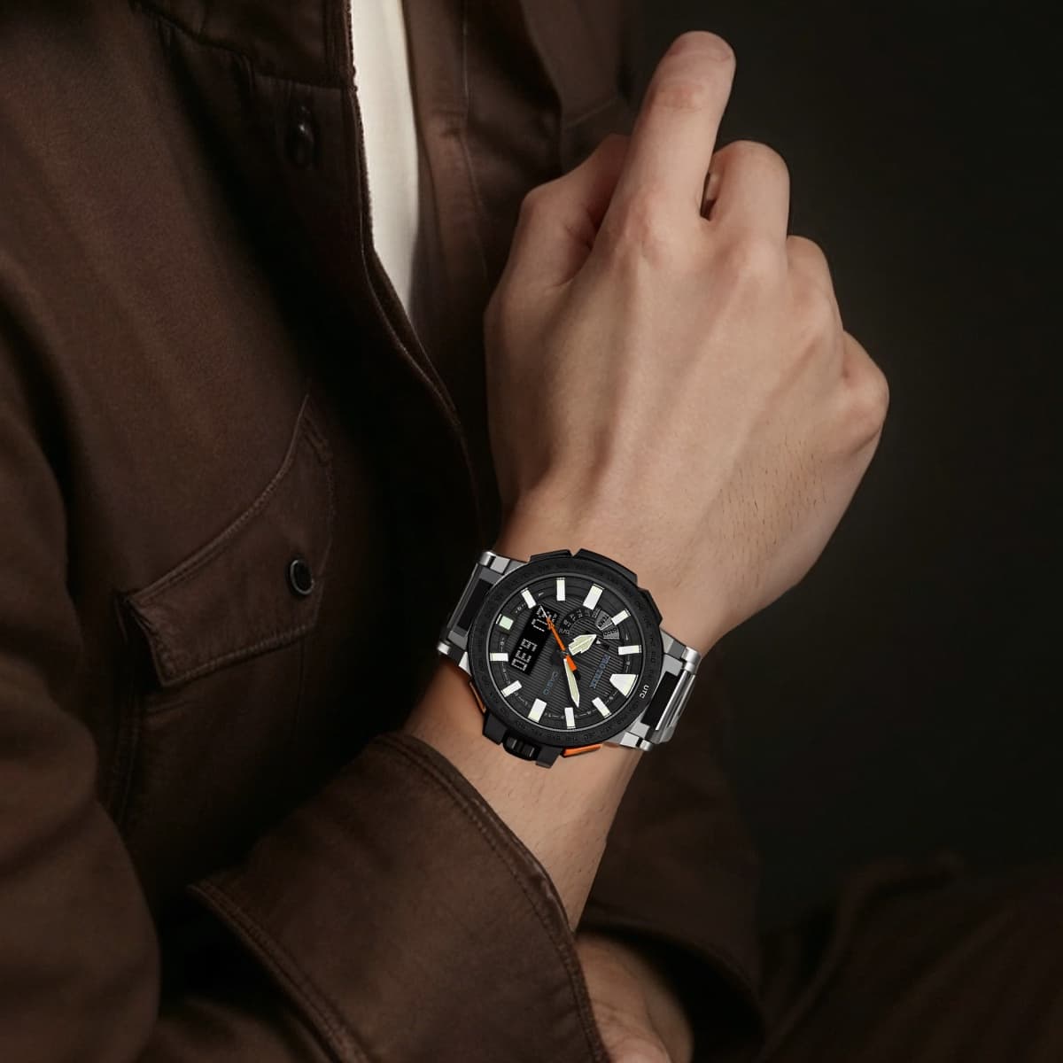 Часы Casio PRO TREK PRX-8000T-7ADR - изображение 5