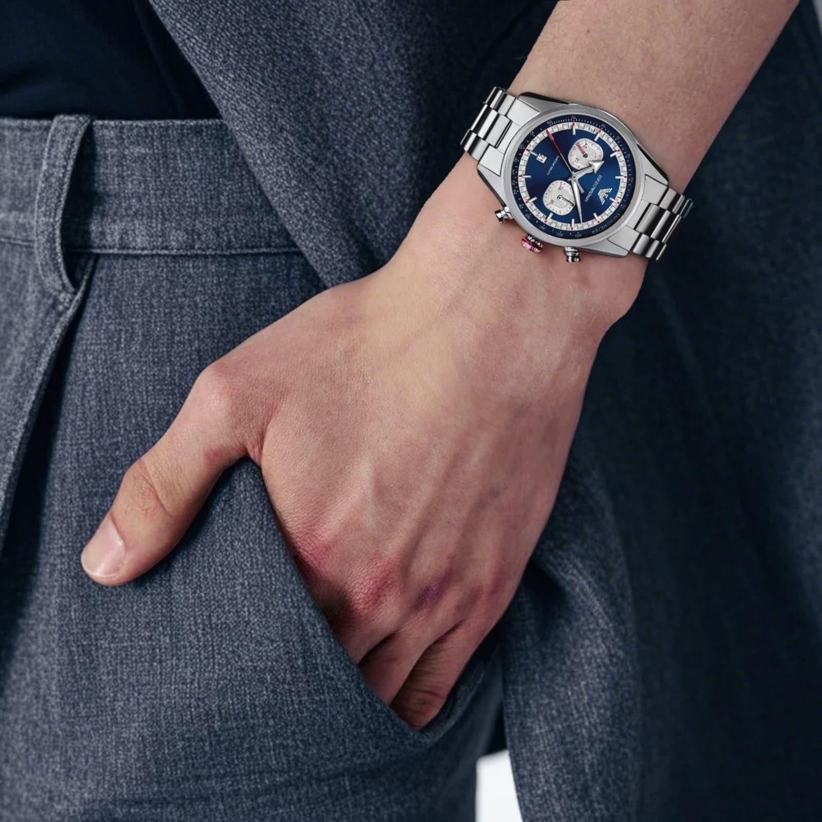 Механические часы EMPORIO ARMANI 42mm 50 - изображение 3