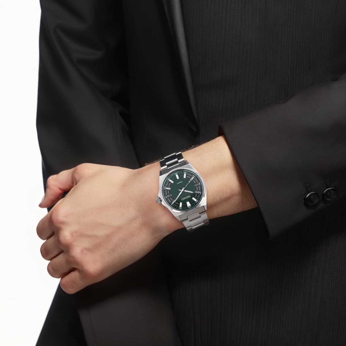Часы SEIKO 100 40*40*10mm SUR503P - изображение 5