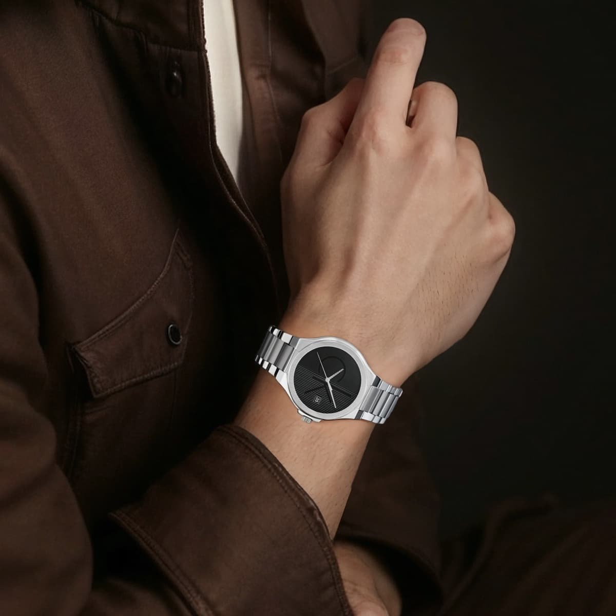 Механические часы CALVIN KLEIN ICONIC 39mm 30 - изображение 3