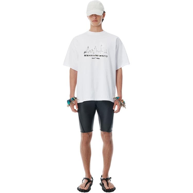Футболка Alexander Wang Oversized Logo T-Shirt - изображение 4