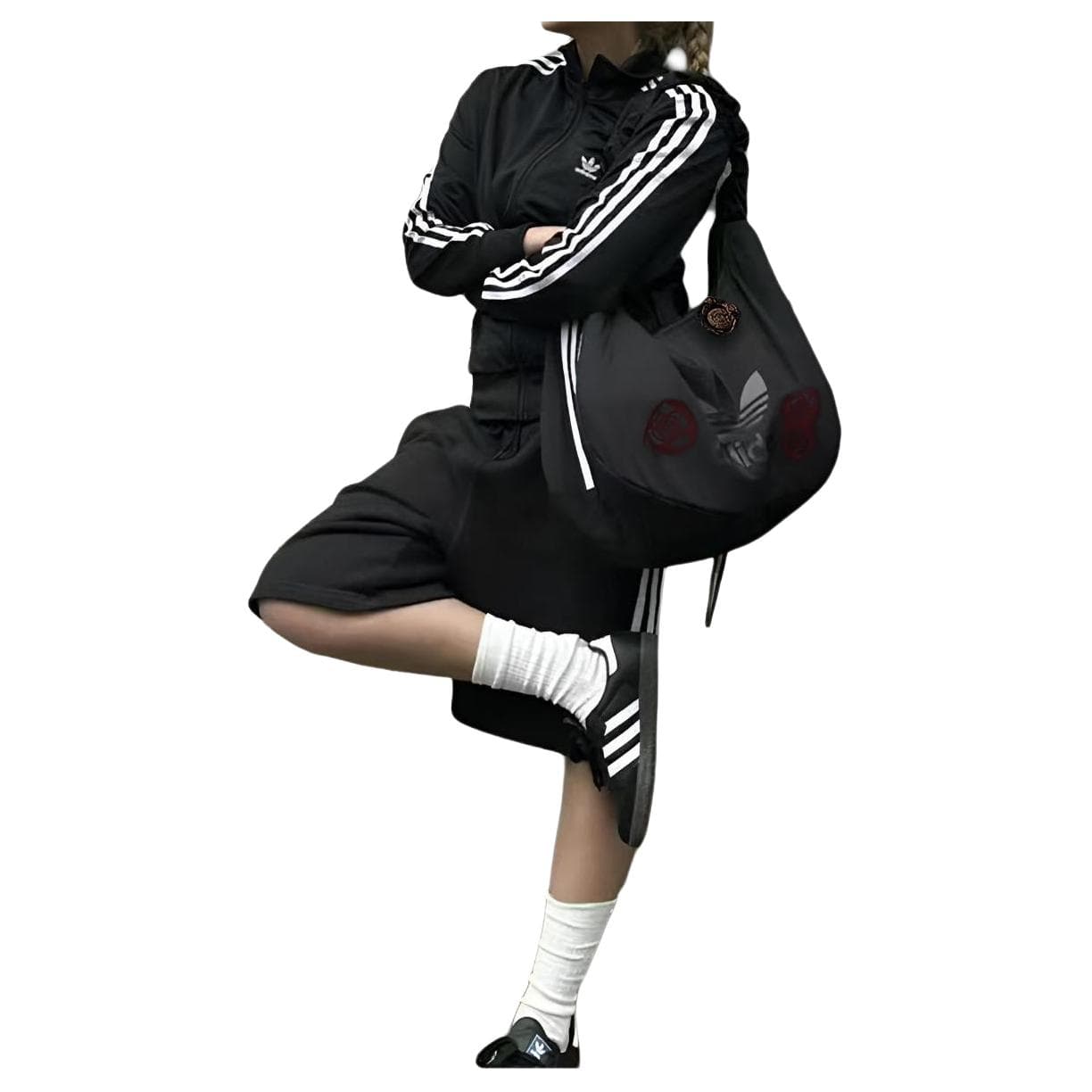 Мини-сумка adidas Originals AnJie Rose Whisper Bag Black - изображение 5