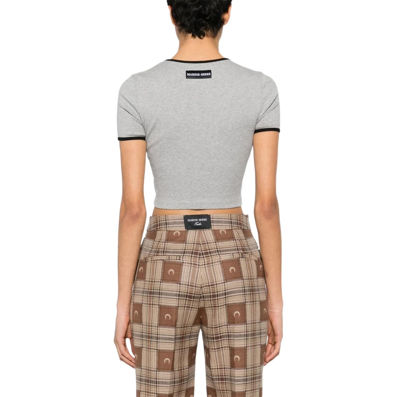 Футболка marine serre SS25 T - изображение 4