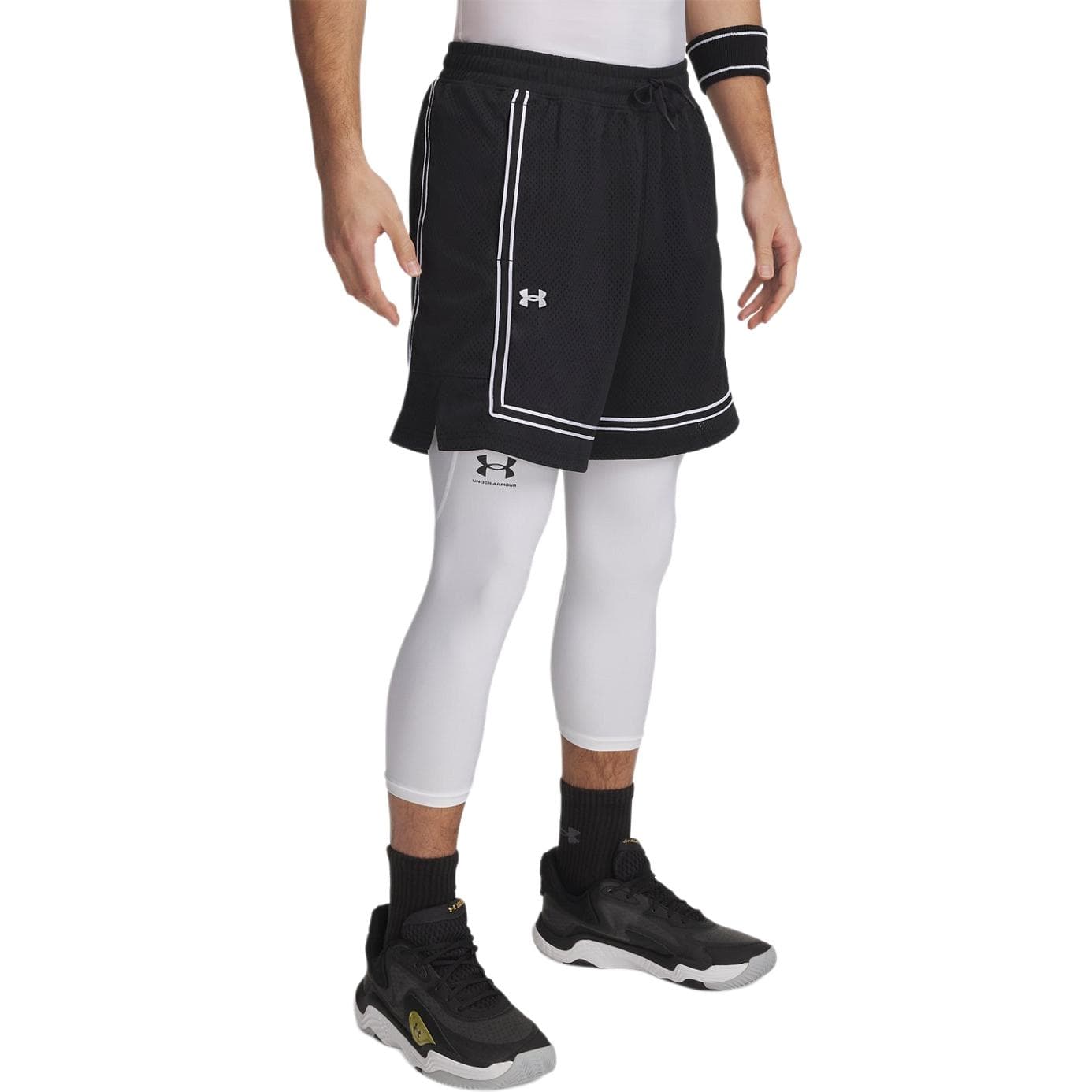 Тренировочные штаны Under Armour Zone Pro 7 Inch Shorts Black - изображение 3