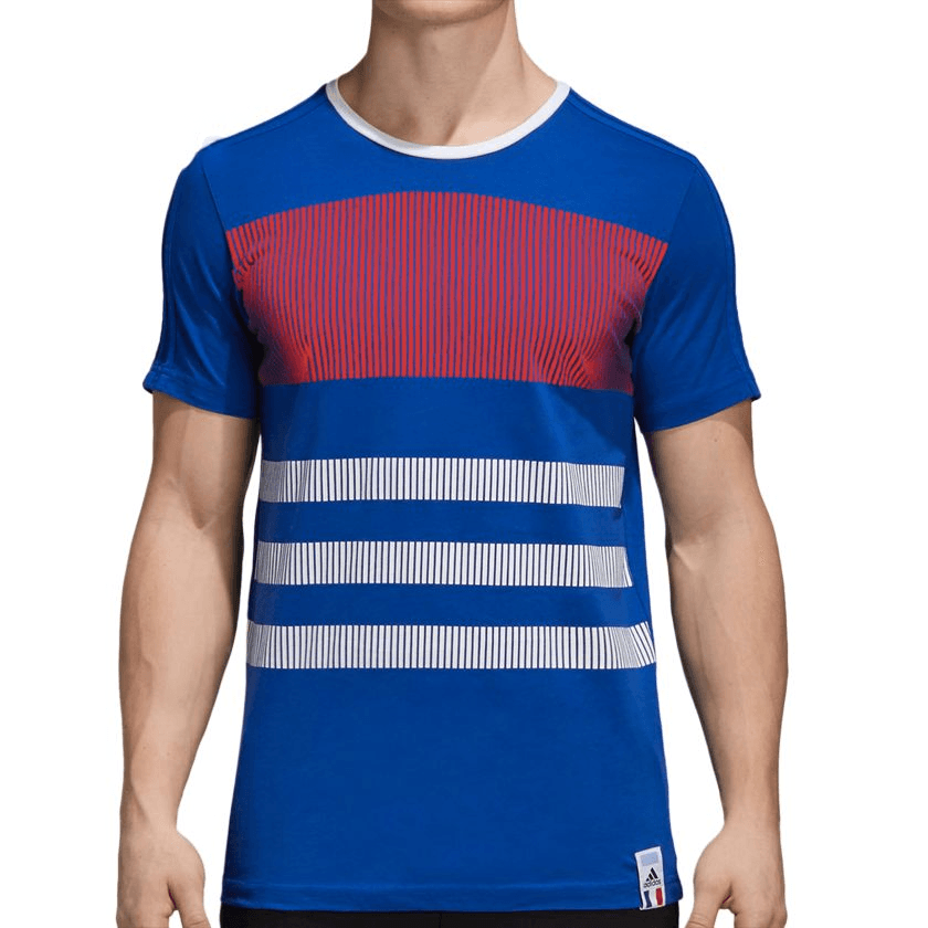 Футболка adidas France Polo Tee - изображение 3