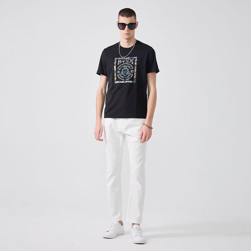 Футболка DAVID NAMAN SS24 LogoT - изображение 10