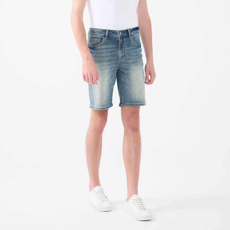 Джинсовые шорты DAVID NAMAN SS24 - изображение 7