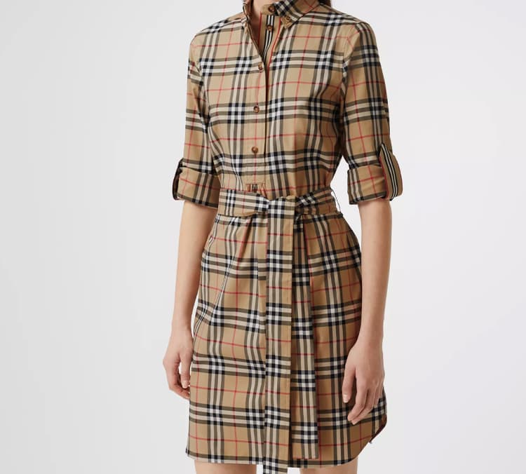Платье Burberry 80245851 - изображение 5