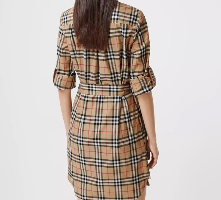 Платье Burberry 80245851 - изображение 6