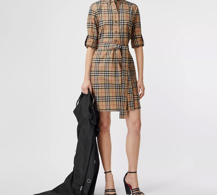 Платье Burberry 80245851 - изображение 3