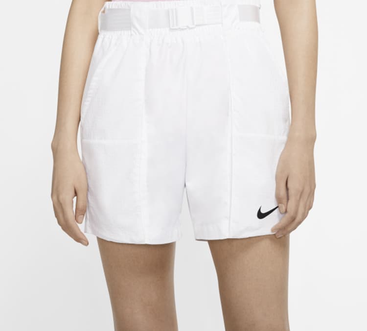 Шорты Nike Sportswear Swoosh Shorts White - изображение 2