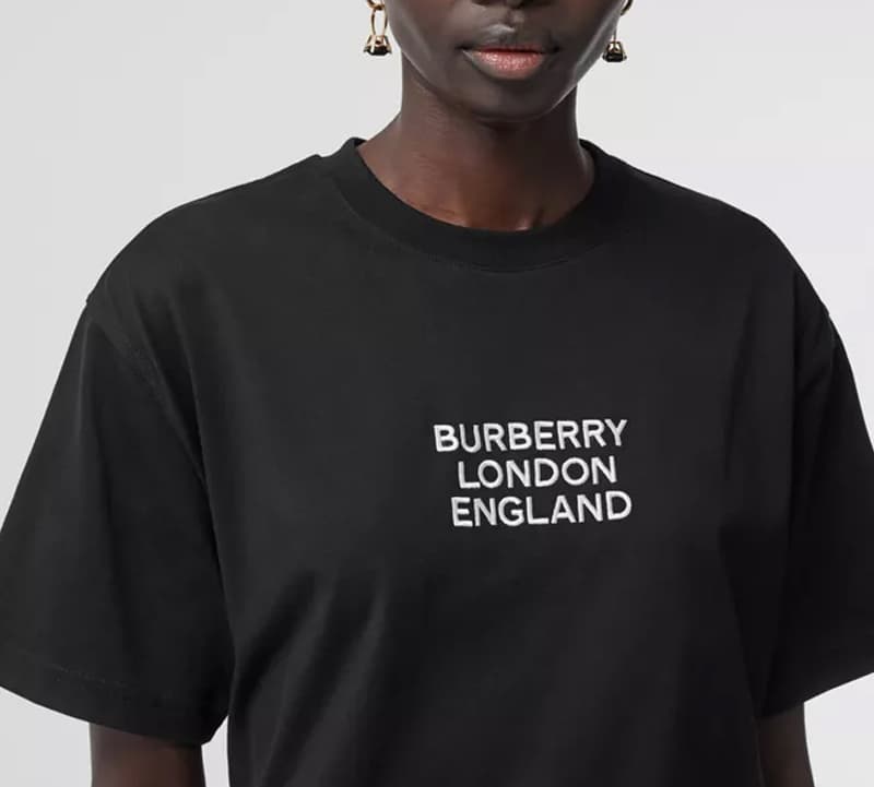 Футболка Burberry Embroidered Logo T-shirt T - изображение 3
