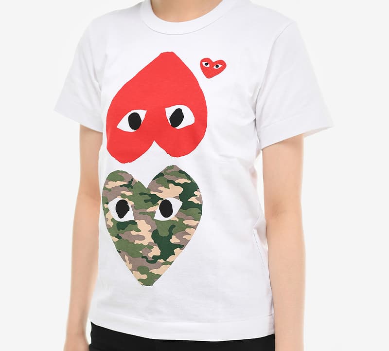 Футболка CDG Play LogoT - изображение 3