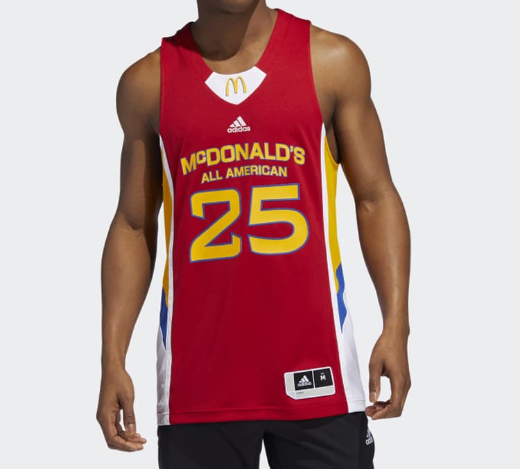 Баскетбольная майка adidas R Mcd Swgm Jrs - изображение 3