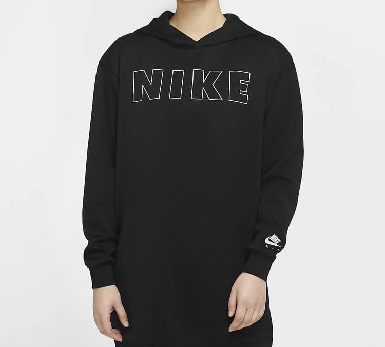 Платье Nike 20 Knit Hoodie Dress Black - изображение 3