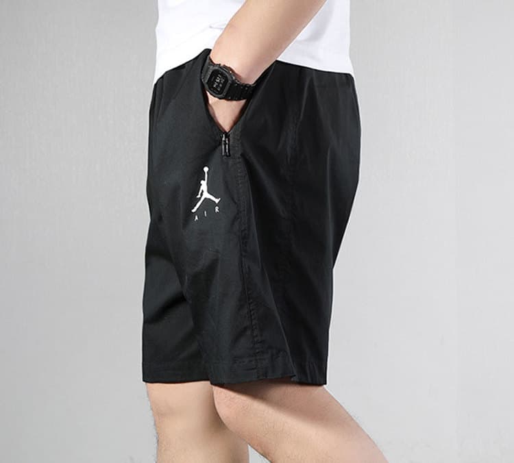 Тренировочные штаны Air Jordan Retro Basketball Shorts Black - изображение 3