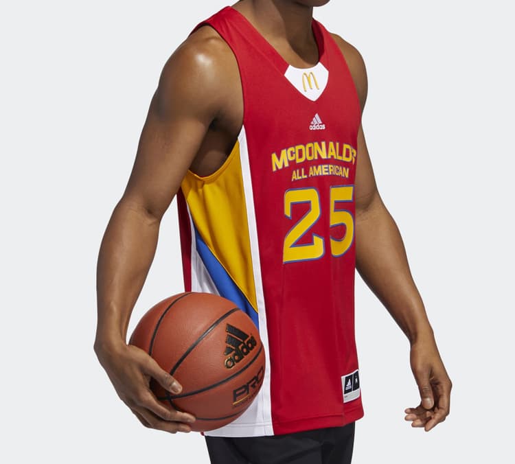 Баскетбольная майка adidas R Mcd Swgm Jrs - изображение 5